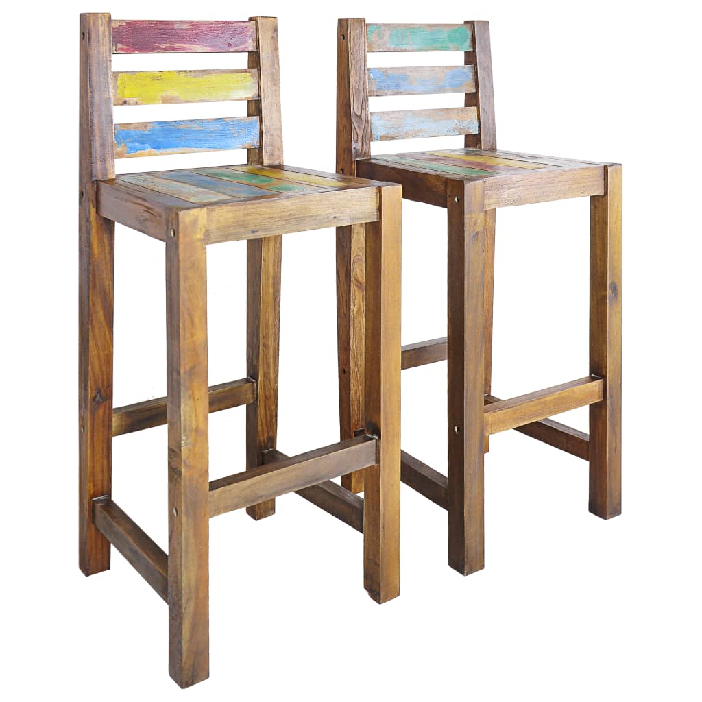Colorful outdoor sales bar stools