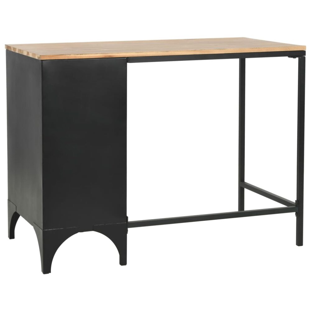 turais_modern_rectangular_black_&_brown_single_pedestal_desk_solid_fir_wood_and_steel_7