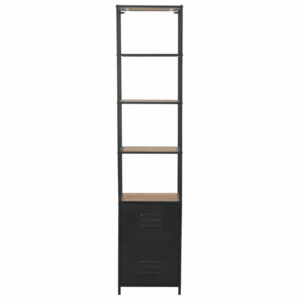 adara_black_&_brown_tall_bookcase_with_drawer_storage__3