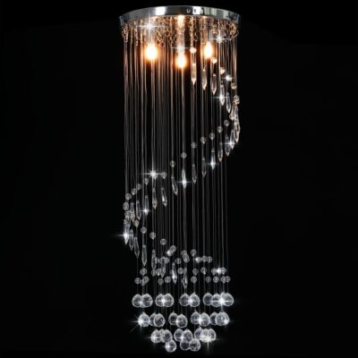 zosma_silver_spiral_crystal_bead_ceiling_pendant_light_2