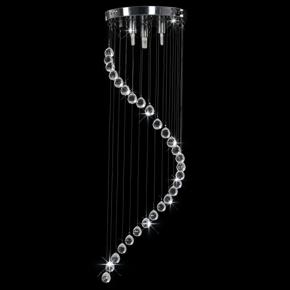 tegmen_ceiling_light_with_crystal_beads_silver_spiral_g9_3