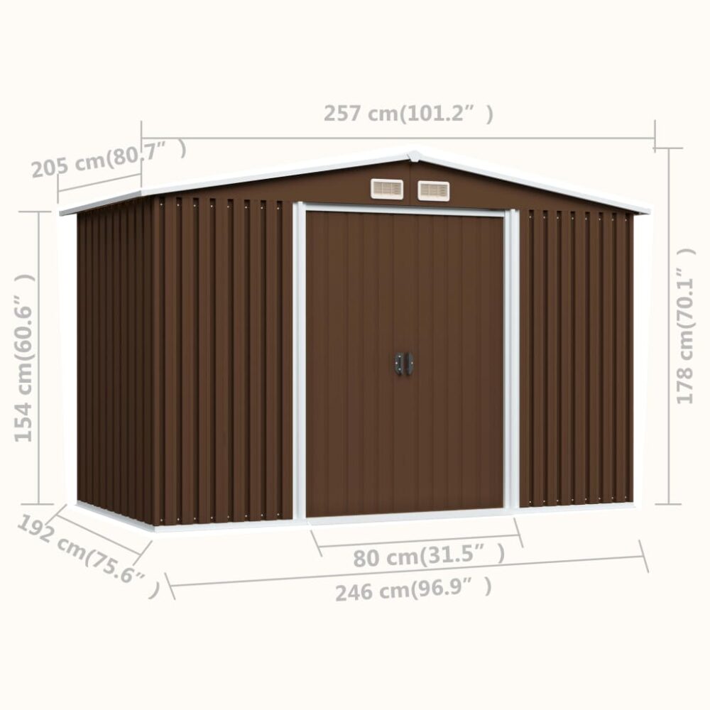 dulfim_large_durable_garden_storage_shed_brown_steel__8