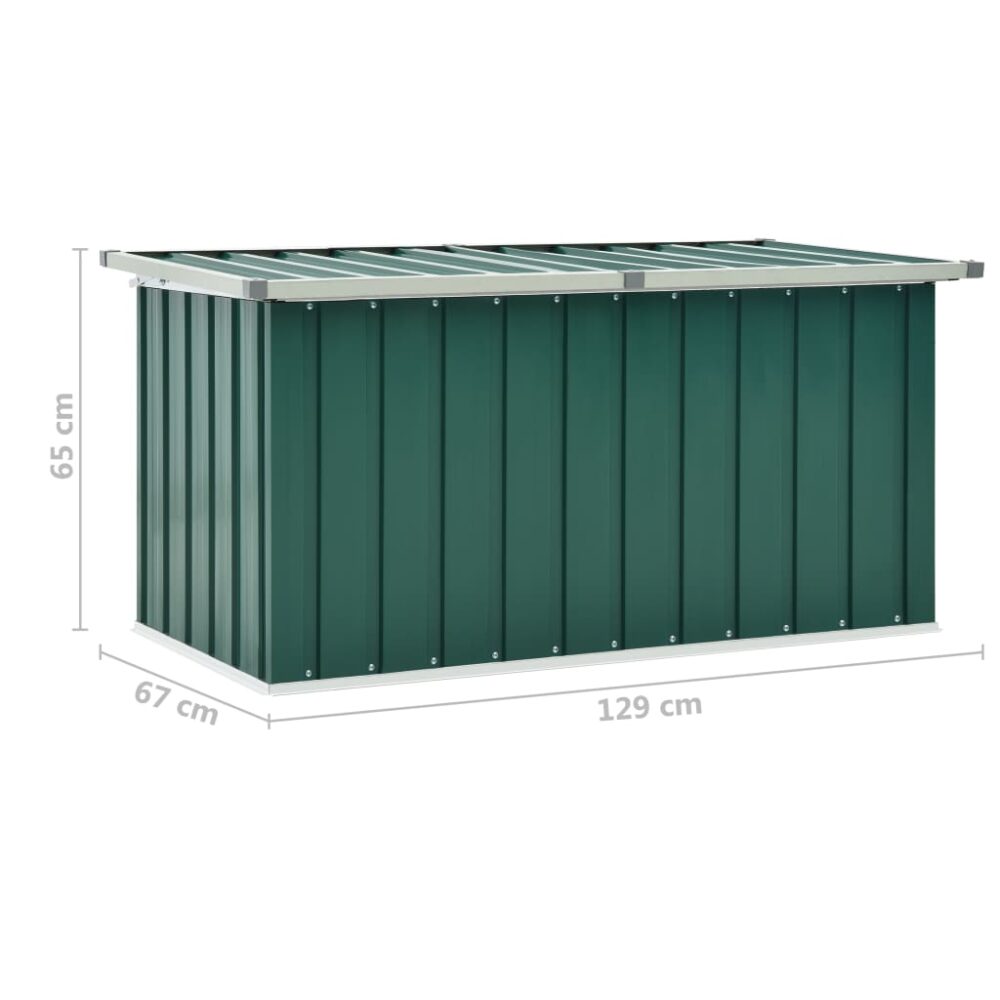 porrima_green_steel_outdoor_garden_storage_container_8