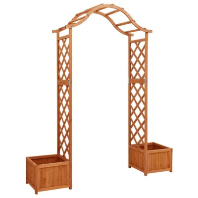 hassaleh_solid_firwood_garden_pergola_with_side_planters_1