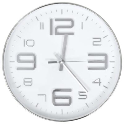 zosma_classic_home_office_wall_clock_30_cm_silver_1