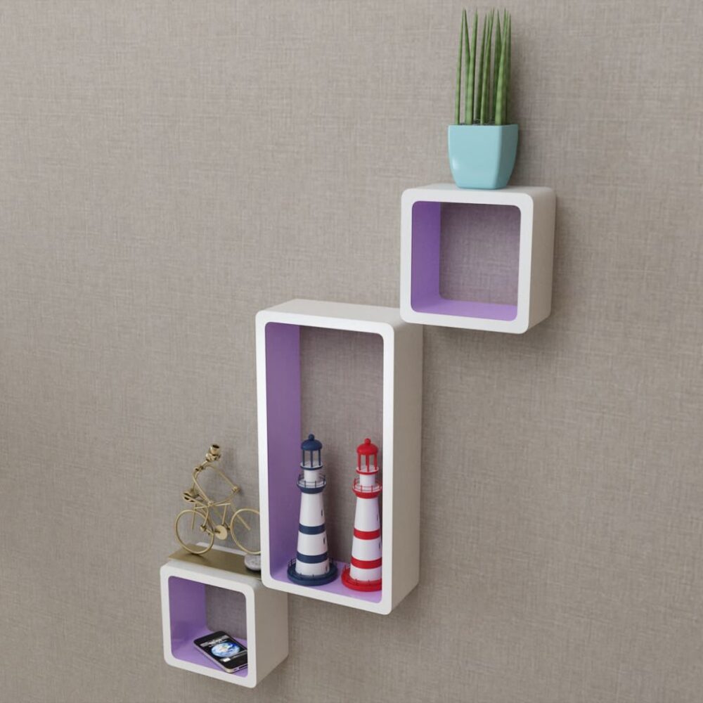 zosma_floating_wall_display_shelf_3pcs_purple_matte_finish_3