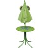 gracrux_green_frog_three_piece_children’s_garden_bistro_set_with_parasol__3