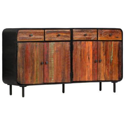 dulfim_4_compartments_&_4_drawers_sideboard_solid_reclaimed_wood_1