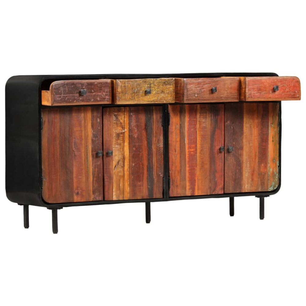 dulfim_4_compartments_&_4_drawers_sideboard_solid_reclaimed_wood_4