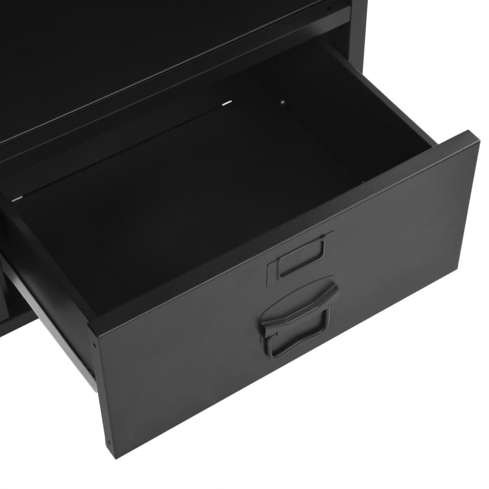 procyon_industrial_black_steel_bookshelf_with_drawers_7