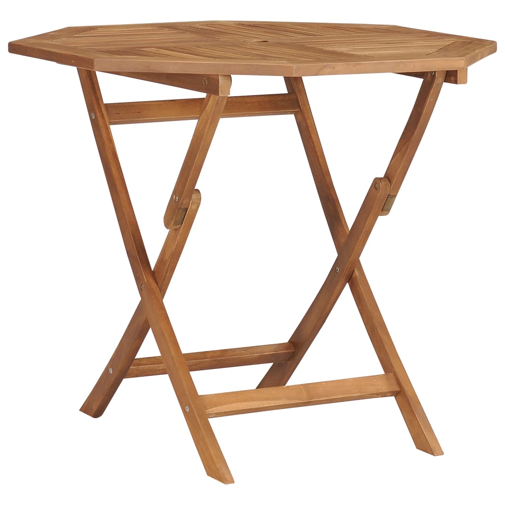 Porrima Solid Teak Wood Folding Garden Table