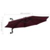zosma_wall-mounted_burgundy_parasol_with_metal_pole_-_3_meters_8