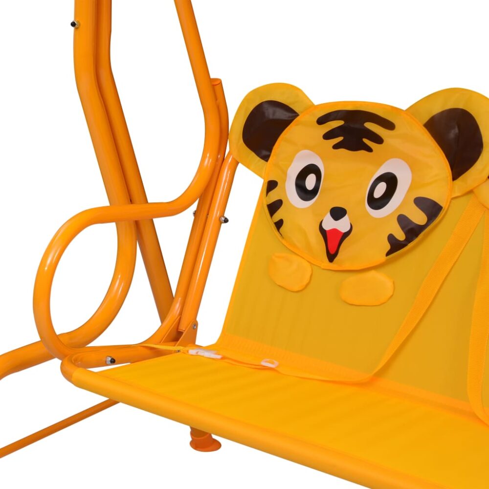 dubhe_fun_2_seater_kids_swing_bench_yellow_fabric_5