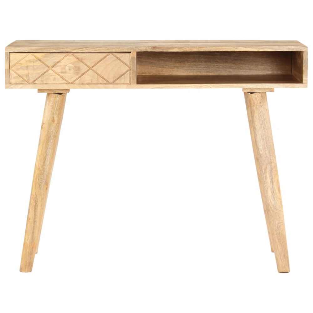 dulfim_rustic_dressing_table_solid_mango_wood_with_round_mirror_4