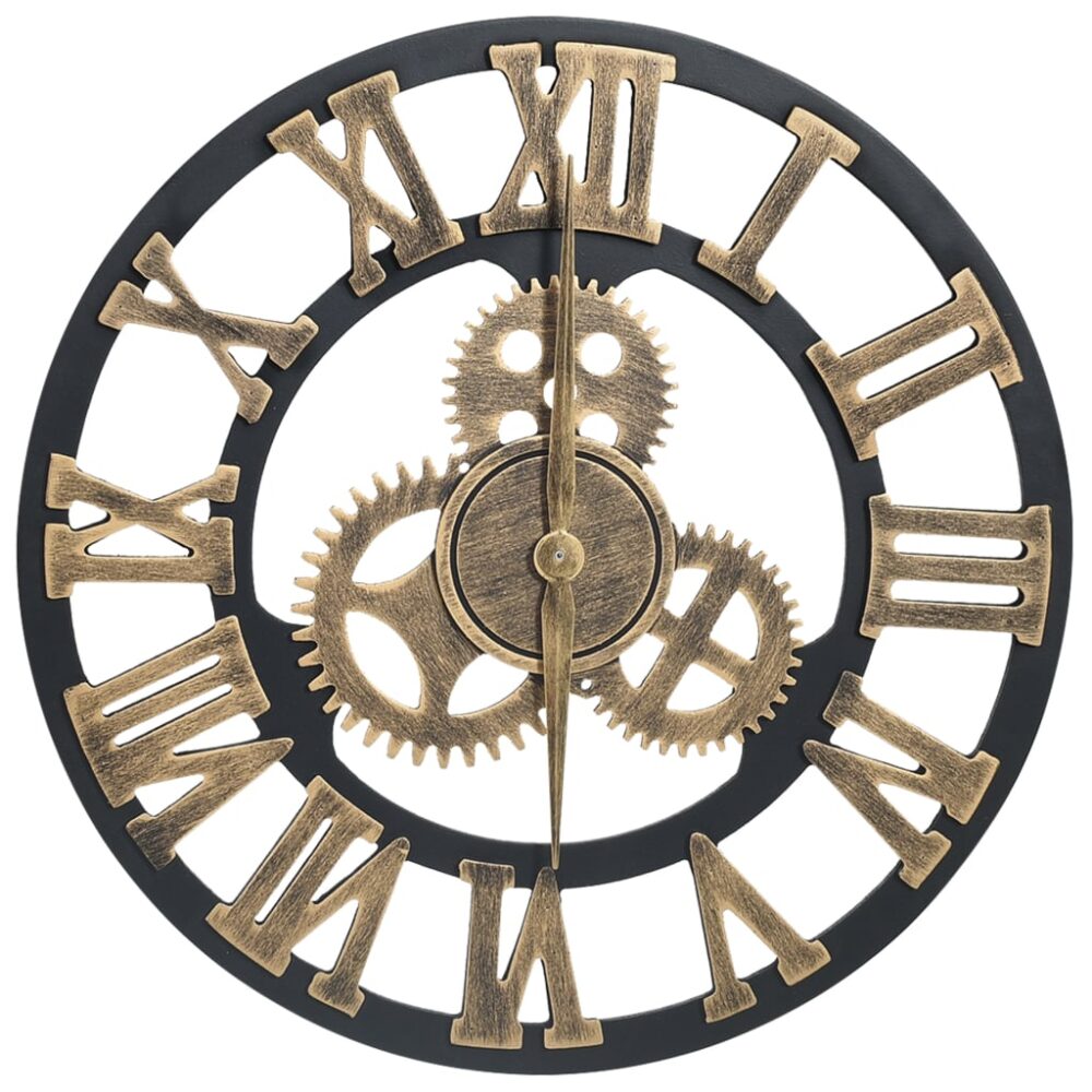 heze_rustic_gears_wall_clock_gold_and_black_45_cm_mdf_3