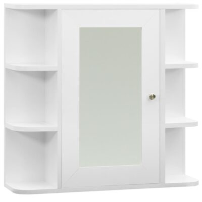 castor_multi-storage_bathroom_mirror_cabinet_white_mdf_1