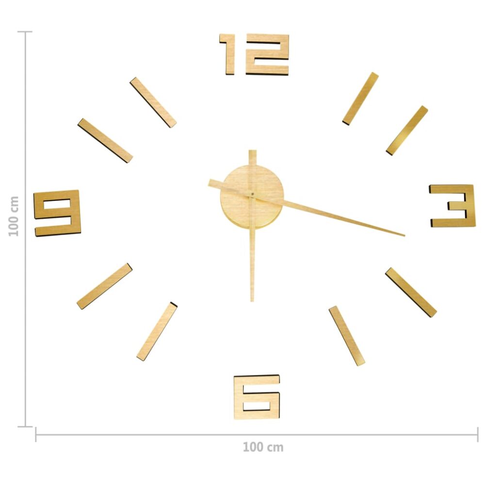 becrux_3d_wall_clock_modern_design_gold_100_cm_xxl_5