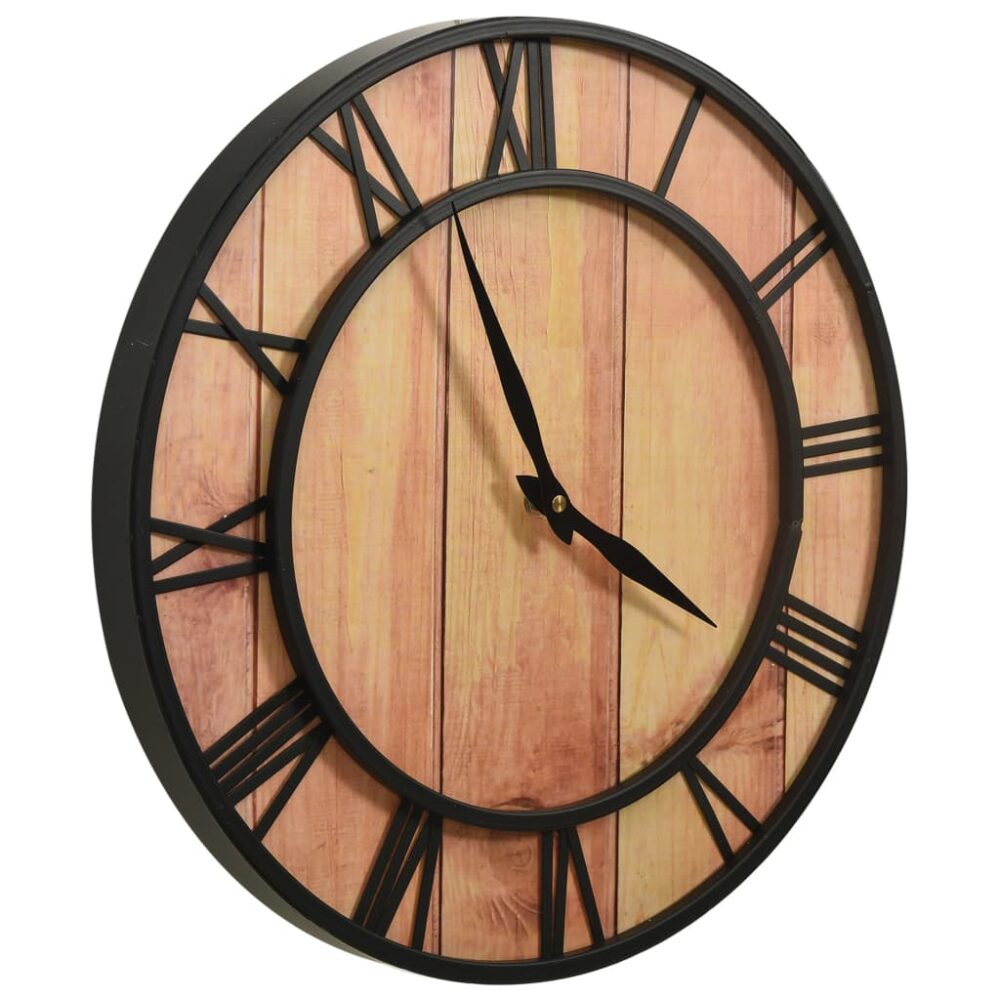 zaniah_modern_wall_clock_wooden_brown_and_black_mdf_and_iron_3