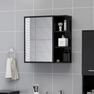 hassaleh__bathroom_mirror_cabinet_high_gloss_black_chipboard_2