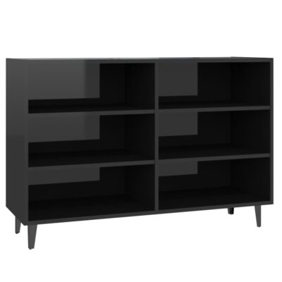 dubhe_industrial_style_sideboard_high_gloss_black_chipboard_1