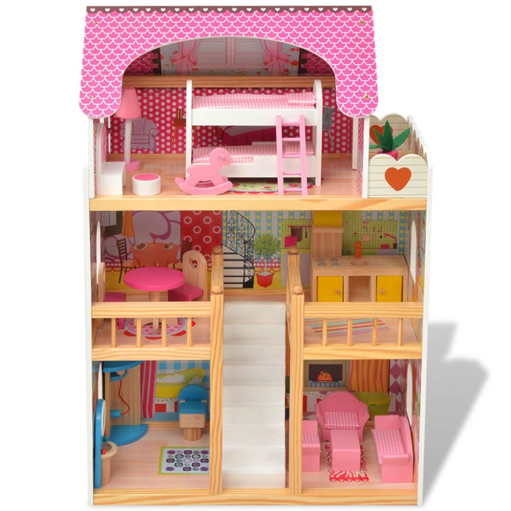castor_3-storey_furnished_dollhouse_wood_60x30x90_cm_6