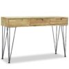 dulfim_console_table_3_drawers_solid_teak_wood_wrought_iron_legs_1