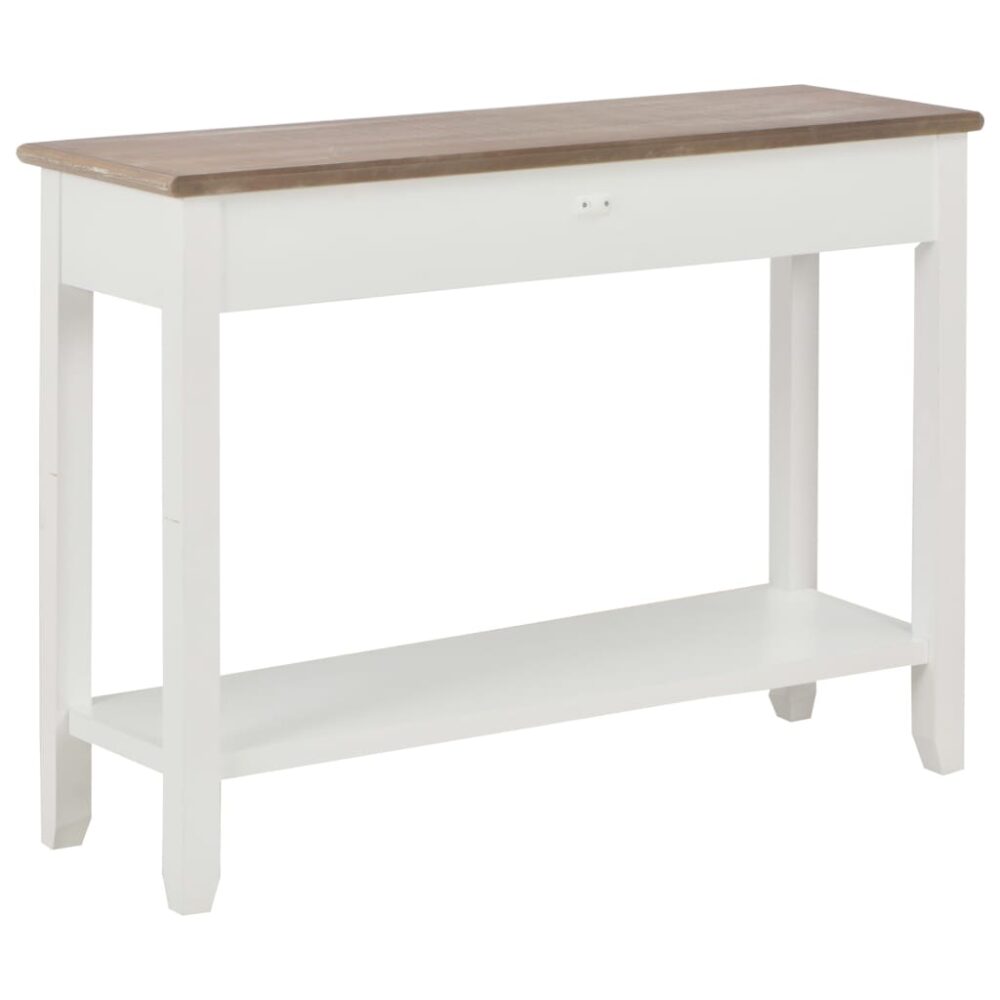 hassaleh_narrow_console_table_2_drawers_1_shelf_solid_pinewood_white_and_light_brown_top_4