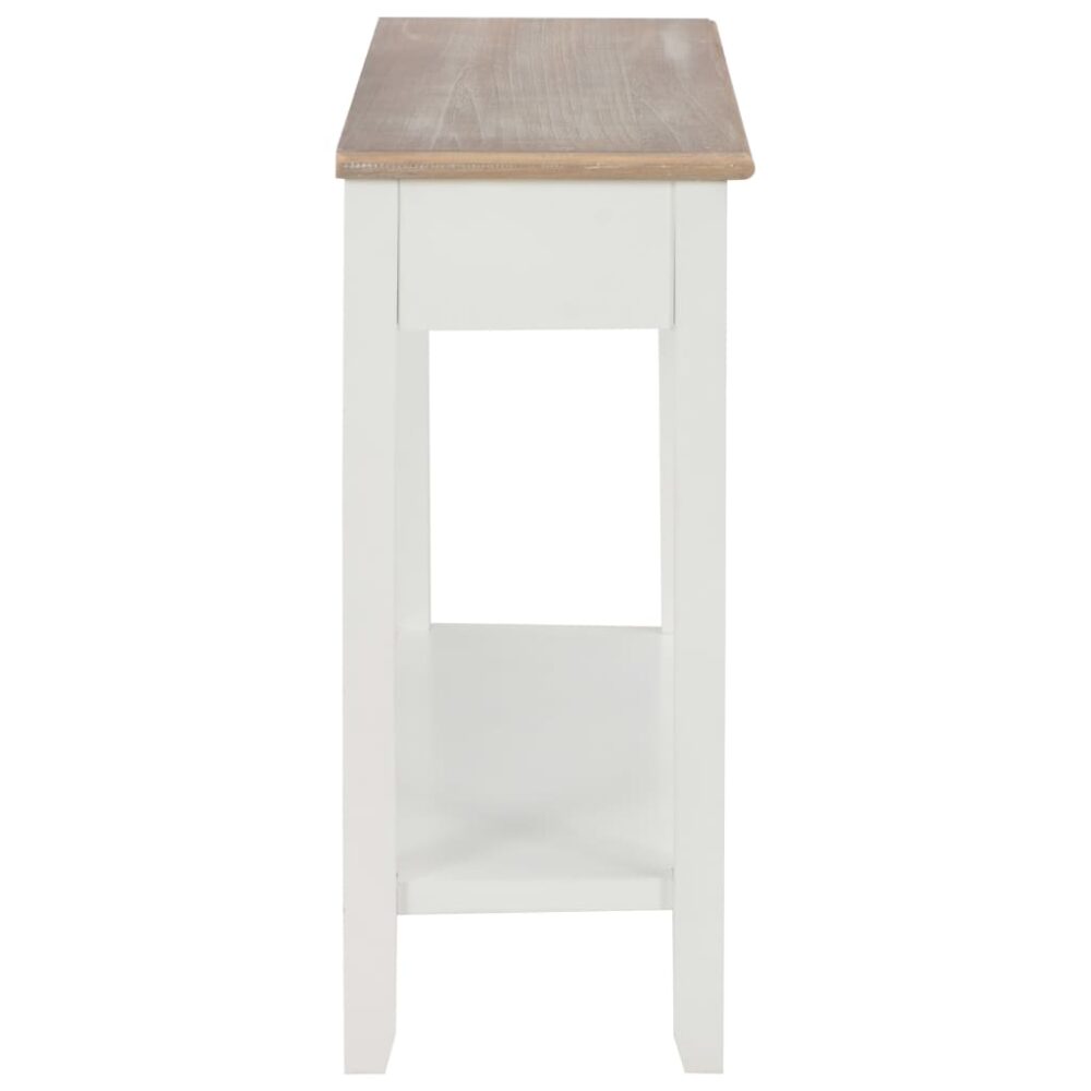 hassaleh_narrow_console_table_2_drawers_1_shelf_solid_pinewood_white_and_light_brown_top_5