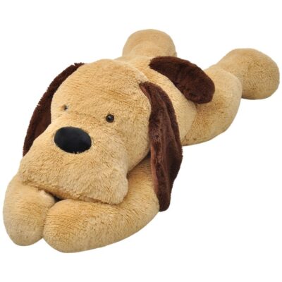 becrux_cuddly_plush_dog_toy_brown_1