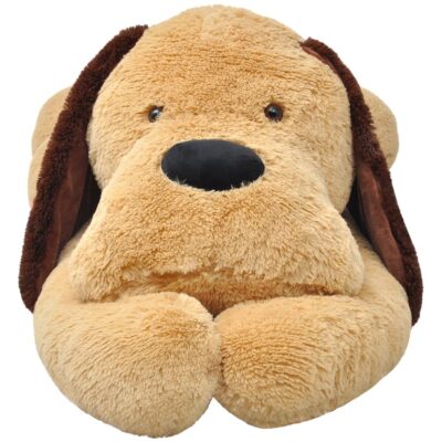 becrux_cuddly_plush_dog_toy_brown_2