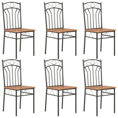 sheliak_dining_chairs_set_of_6_metal_frame_and_mdf_seat_brown_and_black_1