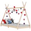 capella_kids_bed_solid_pine_wood_frame_tipi_style_1