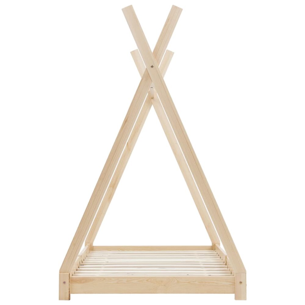 capella_kids_bed_solid_pine_wood_frame_tipi_style_4
