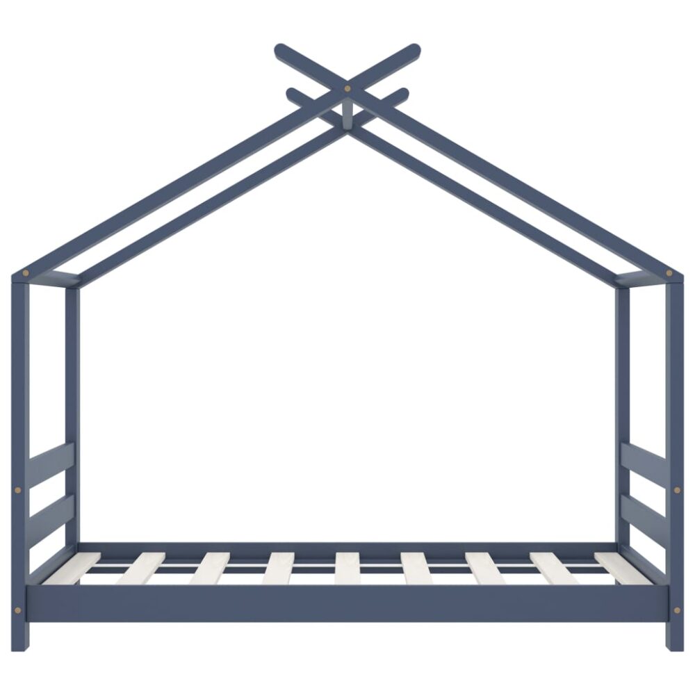 elnath_kids_bed_solid_pine_wood_frame_playhouse_style_grey_4
