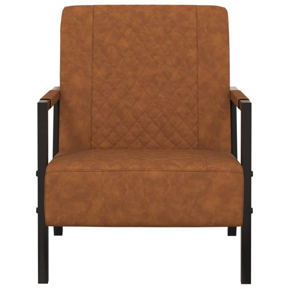 haedi_luxury_armchair_matt_brown_and_black_faux_leather_4