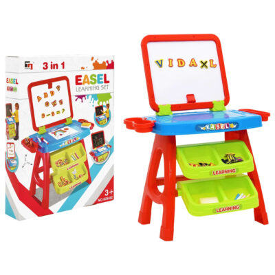 zosma_3-1_children_easel_and_learning_desk_play_set_with_magnetic_board_and_chalkboard_1