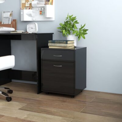 haedi_rolling_cabinet_chipboard_1_drawer_1_large_closed_compartment_gloss_black_2