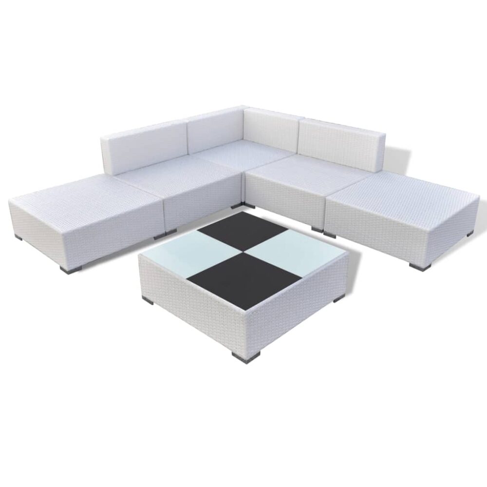 tegmen_6_piece_poly_rattan_garden_lounge_set_with_cushions_-_white_3