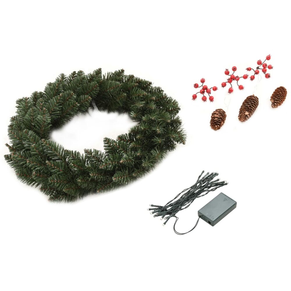 becrux_christmas_decorated_wreaths_in_green_45cm_pack_of_2_7