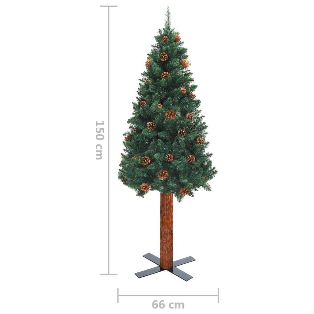 haedi_slim_christmas_tree_with_real_wood_and_decorative_pine_cones_in_green_1