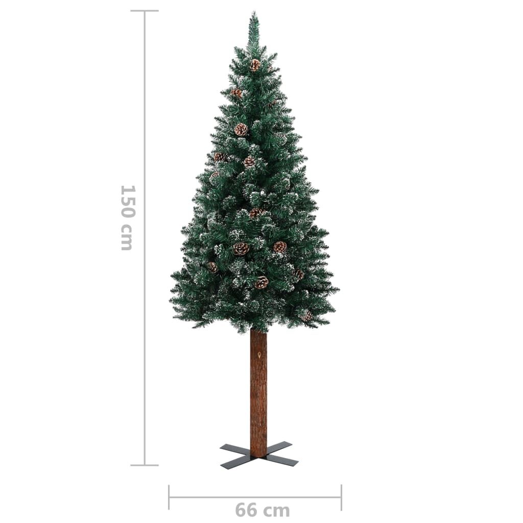 hassaleh_slim_christmas_tree_with_real_wood_decorative_pines_and_white_snow_in_green_1