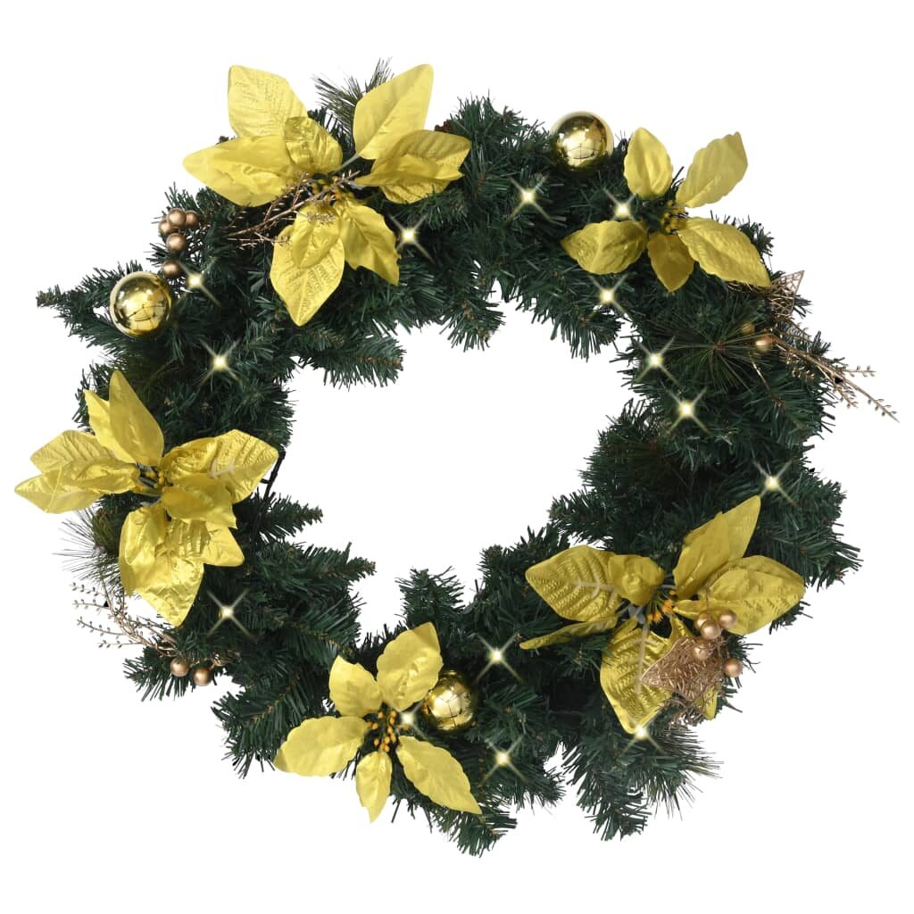 lesath_christmas_green_wreath_with_led_lights_and_yellow_flowers_60_cm_1