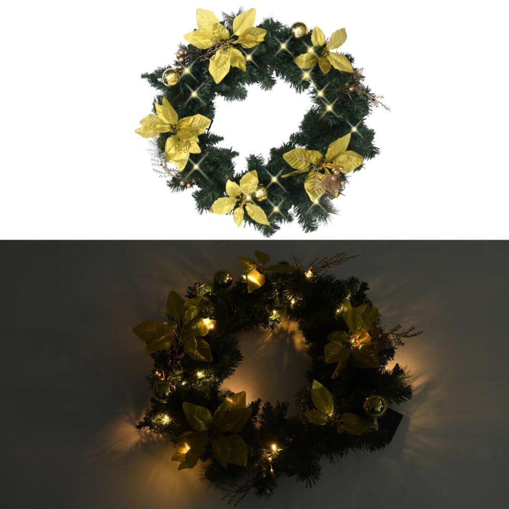 lesath_christmas_green_wreath_with_led_lights_and_yellow_flowers_60_cm_2