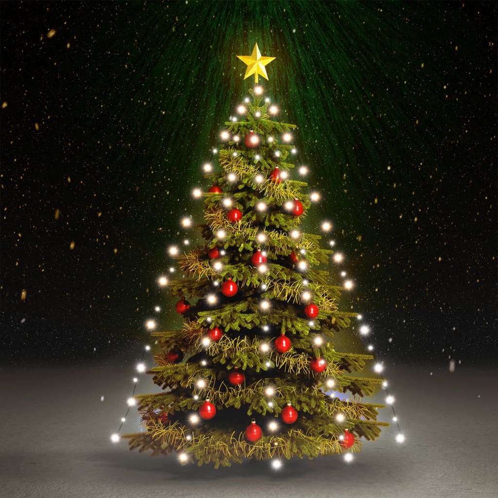 Christmas tree discount net lights