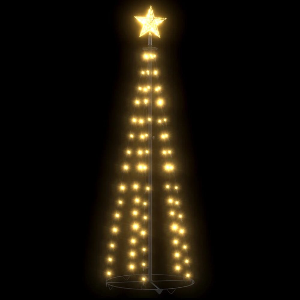 kuma_christmas_cone_tree_decoration_with_70_leds_warm_white_light_50x120_cm_2